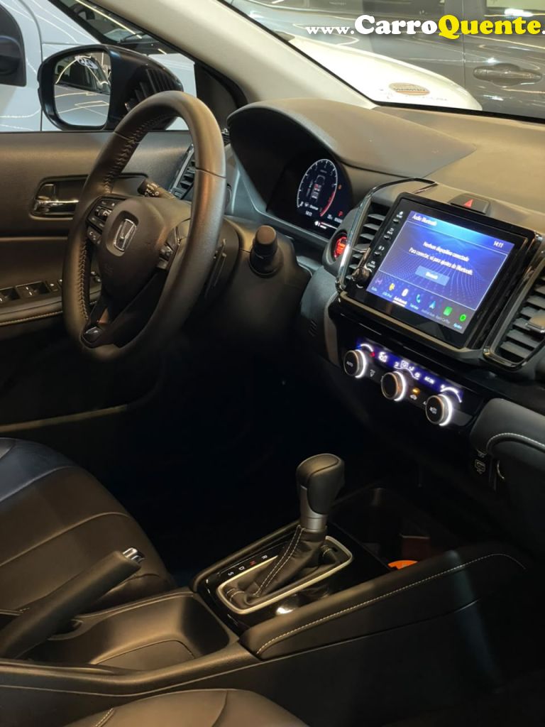 HONDA   CITY HATCHBACK EXL 1.5 FLEX 16V AUT.   CINZA 2024 1.5 FLEX - Loja