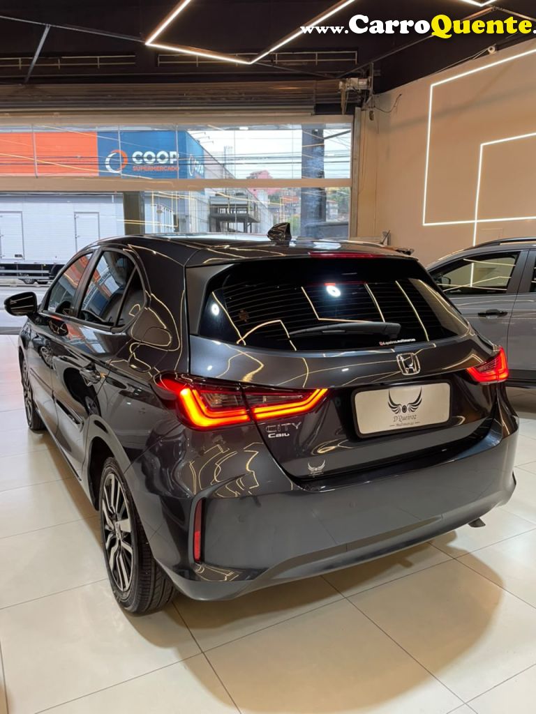 HONDA   CITY HATCHBACK EXL 1.5 FLEX 16V AUT.   CINZA 2024 1.5 FLEX - Loja