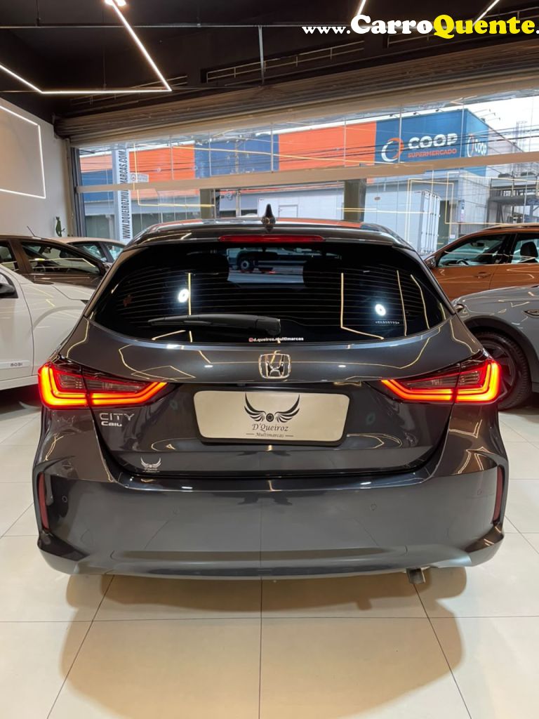 HONDA   CITY HATCHBACK EXL 1.5 FLEX 16V AUT.   CINZA 2024 1.5 FLEX - Loja