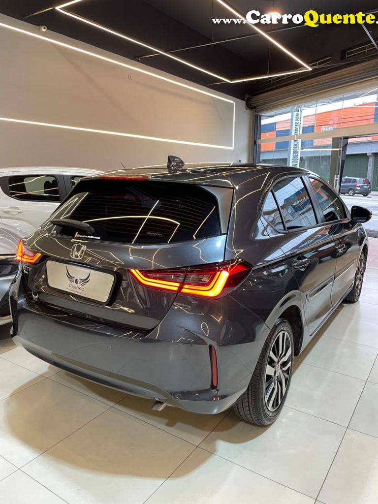HONDA   CITY HATCHBACK EXL 1.5 FLEX 16V AUT.   CINZA 2024 1.5 FLEX - Loja