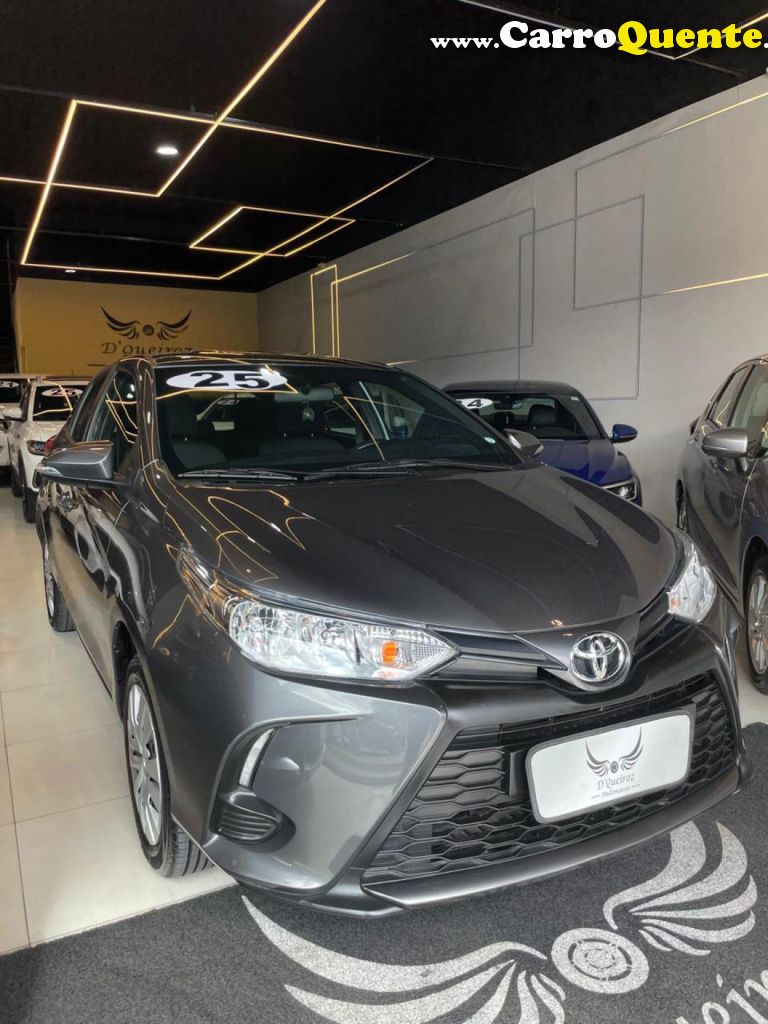 TOYOTA   YARIS XL 1.5 FLEX 16V 5P AUT.   CINZA 2025 1.5 FLEX - Loja