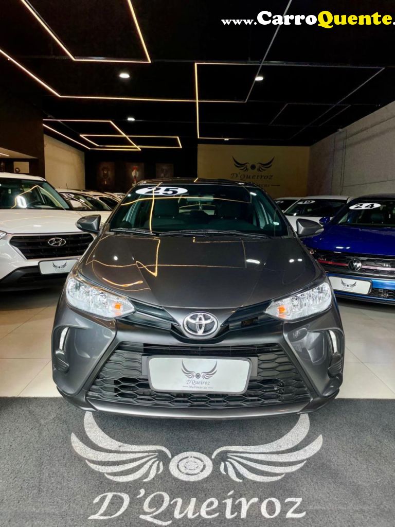 TOYOTA   YARIS XL 1.5 FLEX 16V 5P AUT.   CINZA 2025 1.5 FLEX - Loja