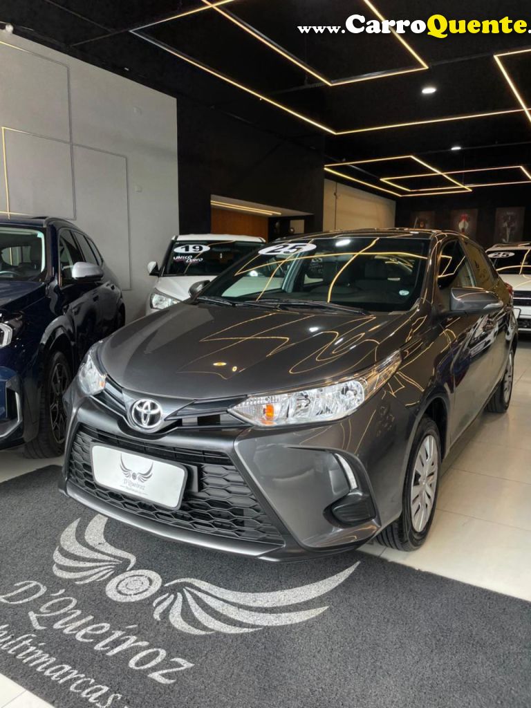 TOYOTA   YARIS XL 1.5 FLEX 16V 5P AUT.   CINZA 2025 1.5 FLEX - Loja