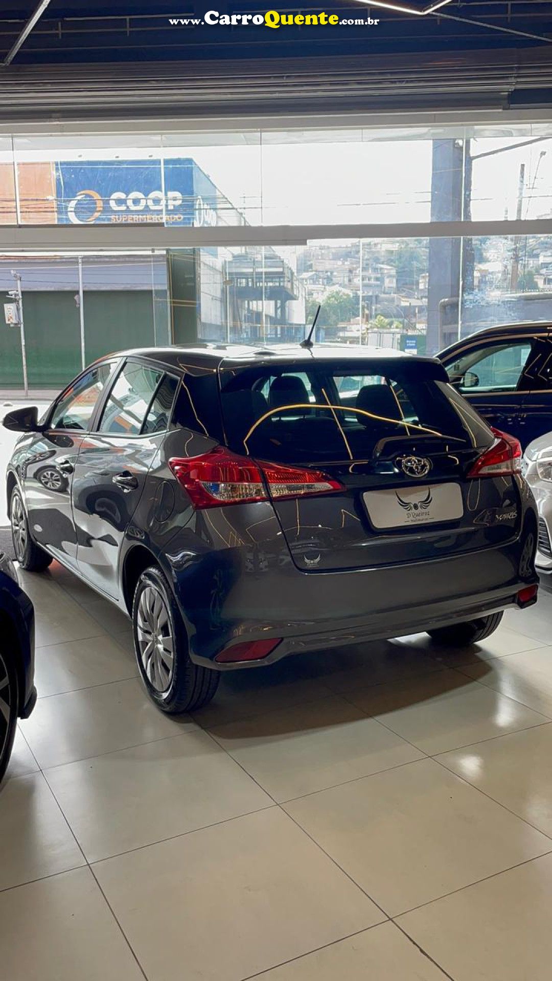 TOYOTA   YARIS XL 1.5 FLEX 16V 5P AUT.   CINZA 2025 1.5 FLEX - Loja