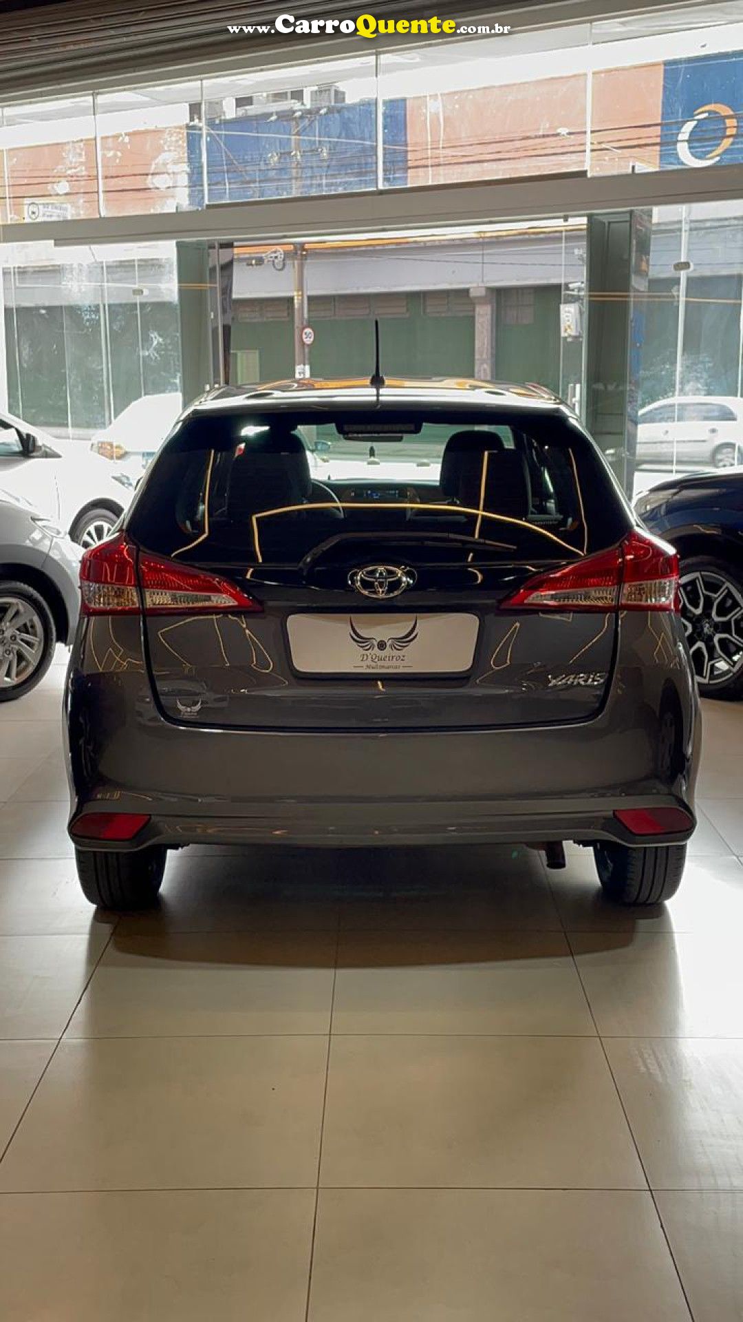 TOYOTA   YARIS XL 1.5 FLEX 16V 5P AUT.   CINZA 2025 1.5 FLEX - Loja