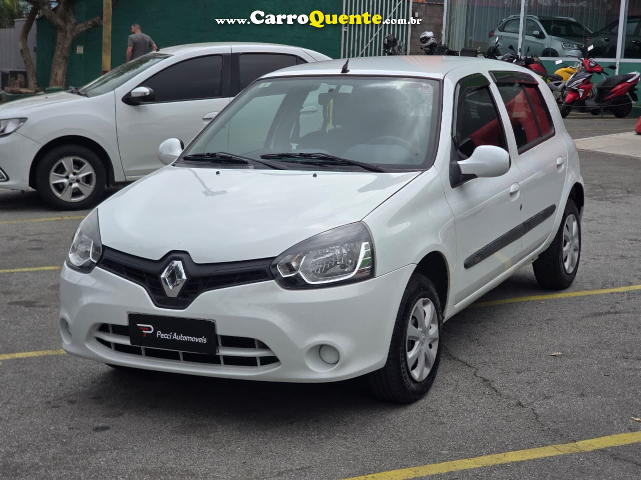 RENAULT   CLIO RNALIZÉEXPR.1.0 HI-POWER 16V 5P   BRANCO 2016 1.0 GASOLINA - Loja