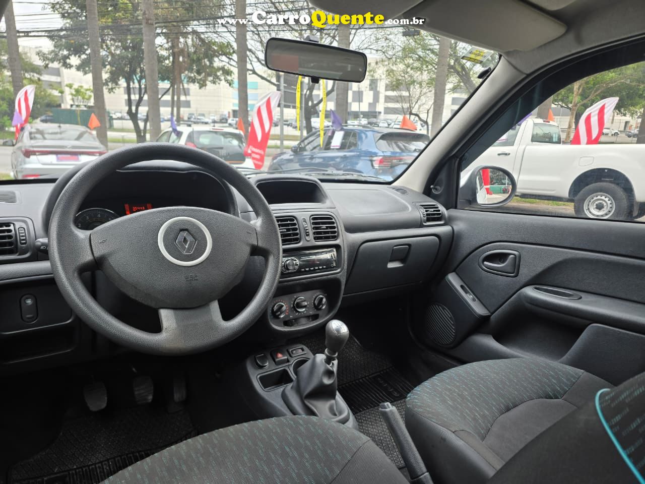 RENAULT   CLIO RNALIZÉEXPR.1.0 HI-POWER 16V 5P   BRANCO 2016 1.0 GASOLINA - Loja