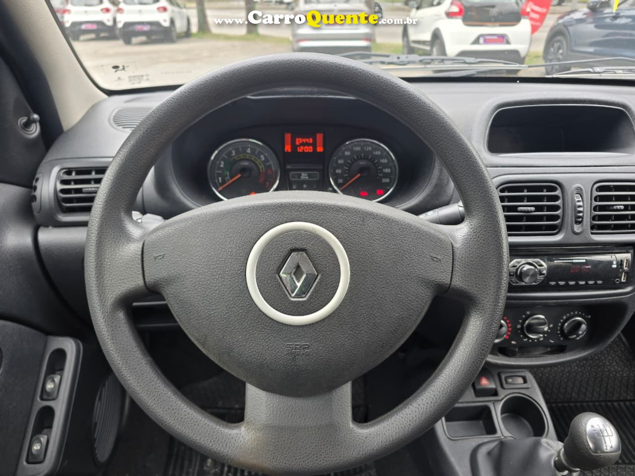 RENAULT   CLIO RNALIZÉEXPR.1.0 HI-POWER 16V 5P   BRANCO 2016 1.0 GASOLINA - Loja