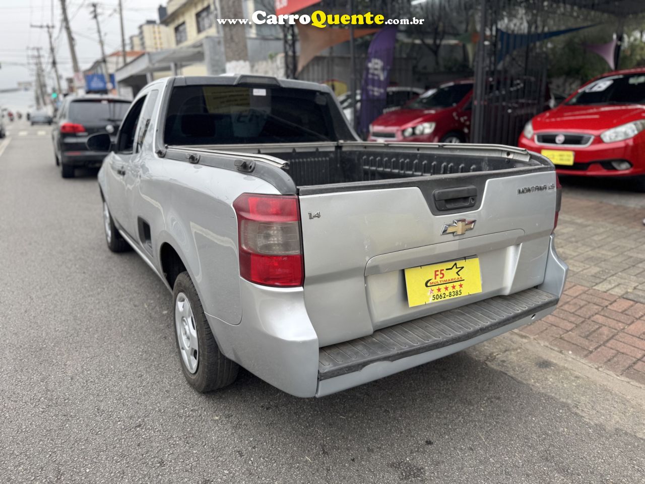 CHEVROLET   MONTANA LS 1.4 ECONOFLEX 8V 2P   PRATA 2013 1.4 FLEX - Loja