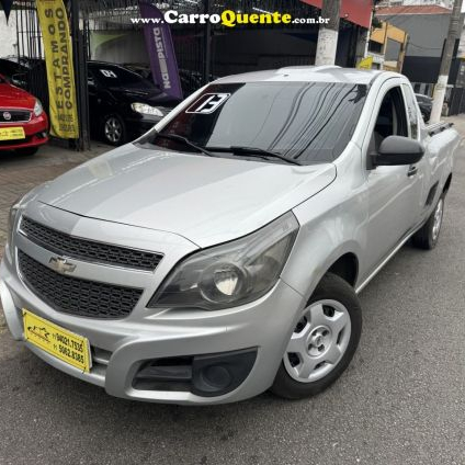 CHEVROLET   MONTANA LS 1.4 ECONOFLEX 8V 2P   PRATA 2013 1.4 FLEX