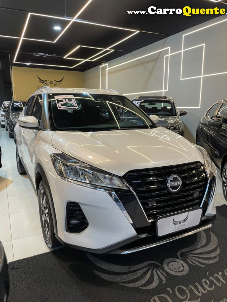 NISSAN   KICKS SENSE 1.6 16V FLEX AUT.   BRANCO 2024 1.6 FLEX - Loja
