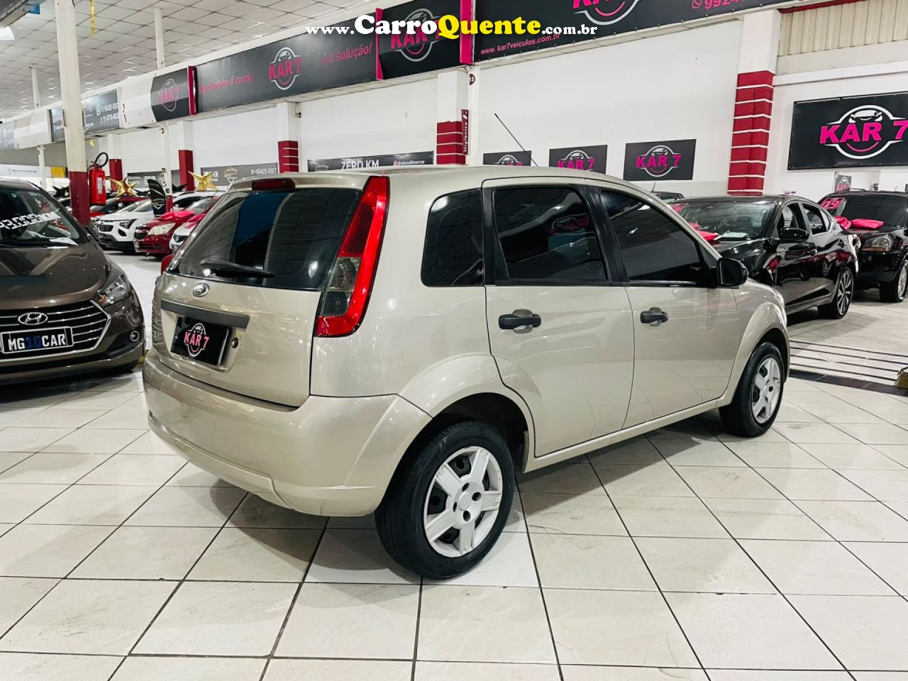 FORD   FIESTA 1.0 8V FLEXCLASS 1.0 8V FLEX 5P   PRATA 2013 1.0 FLEX - Loja