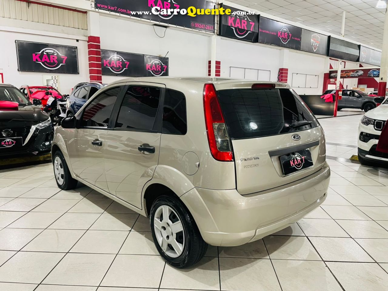 FORD   FIESTA 1.0 8V FLEXCLASS 1.0 8V FLEX 5P   PRATA 2013 1.0 FLEX - Loja
