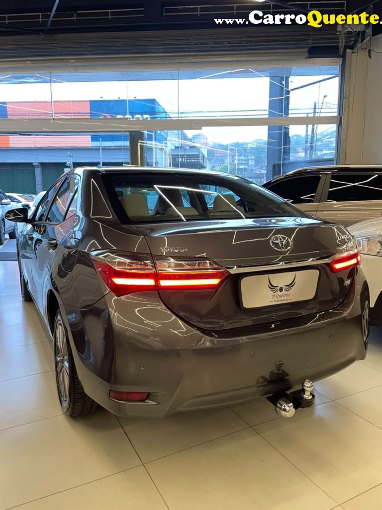 TOYOTA   COROLLA GLI UPPER 1.8 FLEX 16V AUT.   CINZA 2018 1.8 FLEX - Loja