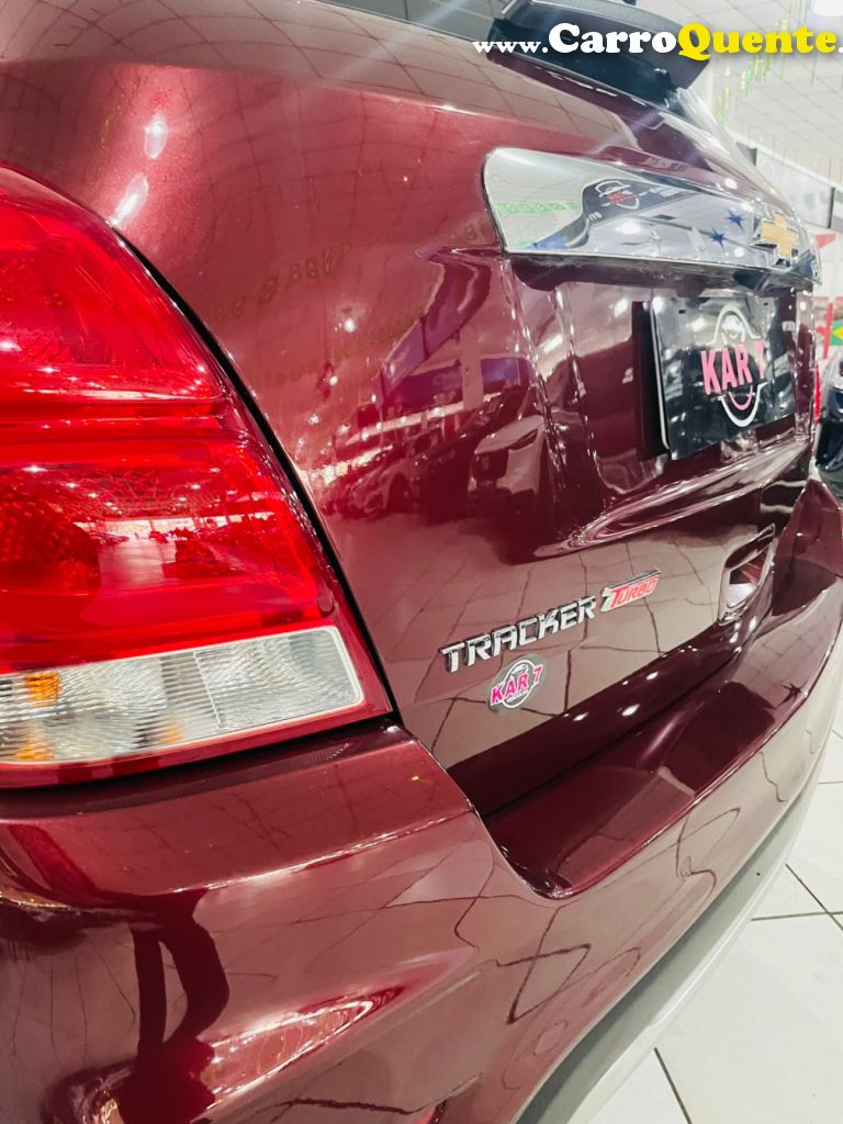 CHEVROLET   TRACKER LTZ 1.4 TURBO 16V FLEX 4X2 AUT.   VERMELHO 2017 1.4 FLEX - Loja