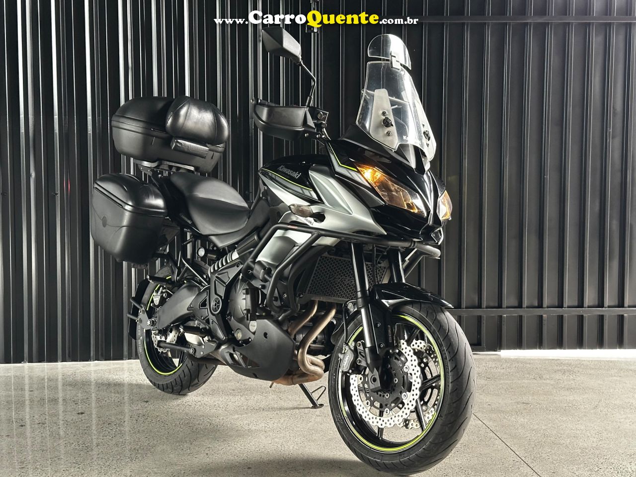KAWASAKI   VERSYS 650CC   PRETO 2019 650 GASOLINA - Loja