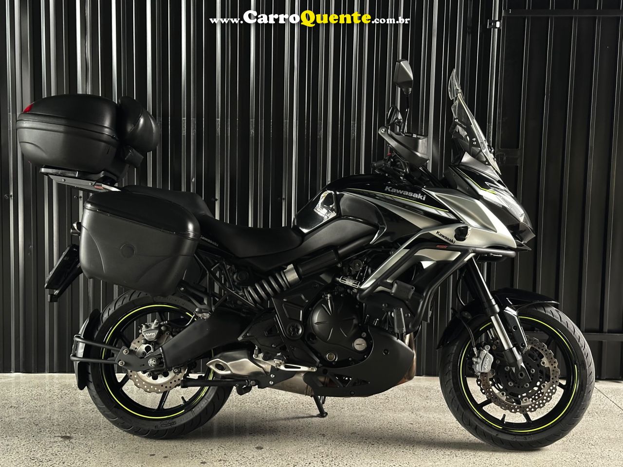 KAWASAKI   VERSYS 650CC   PRETO 2019 650 GASOLINA - Loja