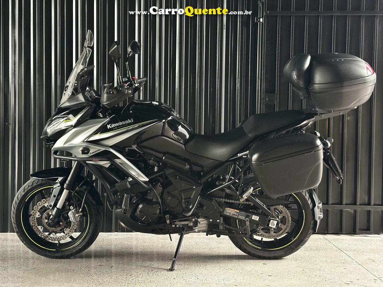 KAWASAKI   VERSYS 650CC   PRETO 2019 650 GASOLINA - Loja