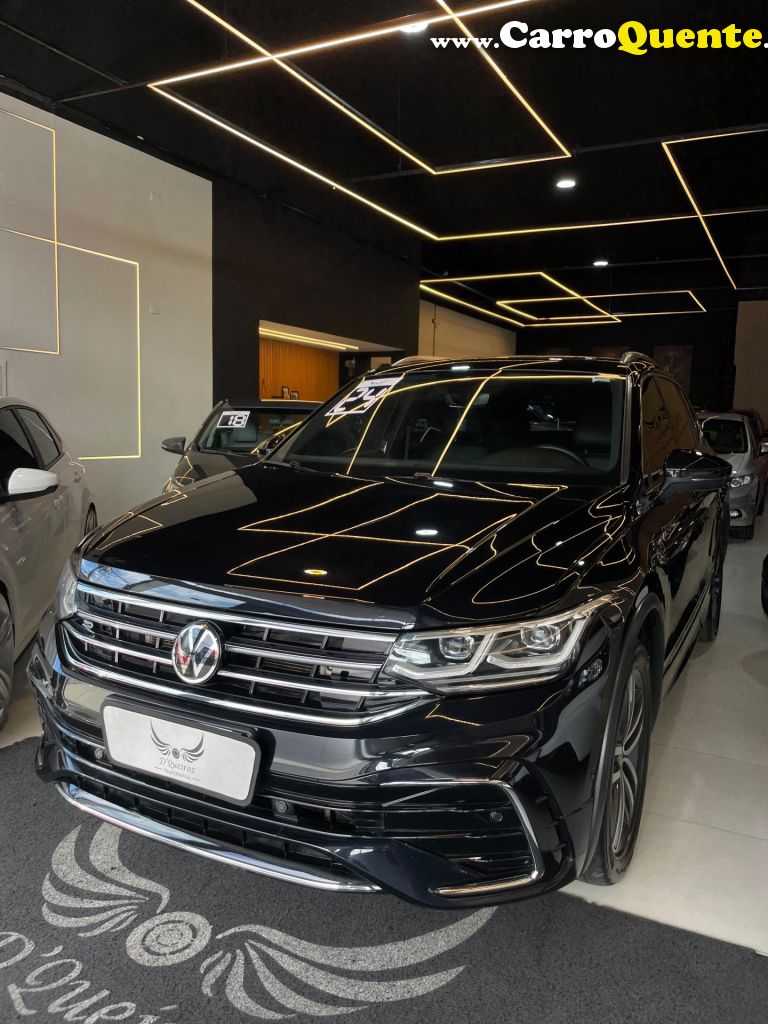 VOLKSWAGEN   TIGUAN ALL SPACE R-LINE 300 TSI 186 CV   PRETO 2024 2.0 GASOLINA - Loja