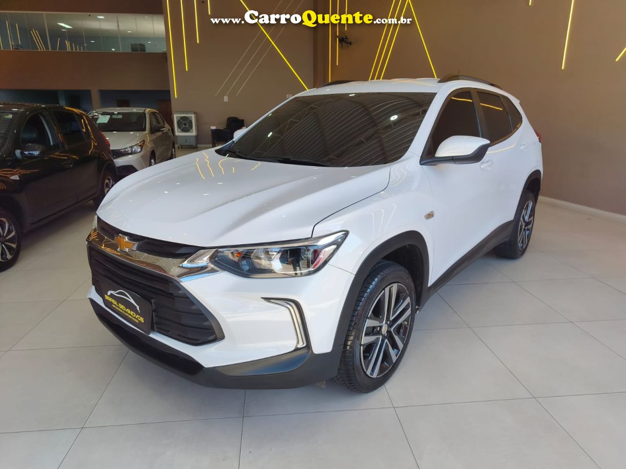 CHEVROLET   TRACKER LT 1.0 TURBO 12V FLEX AUT.   BRANCO 2024 1.0 FLEX - Loja