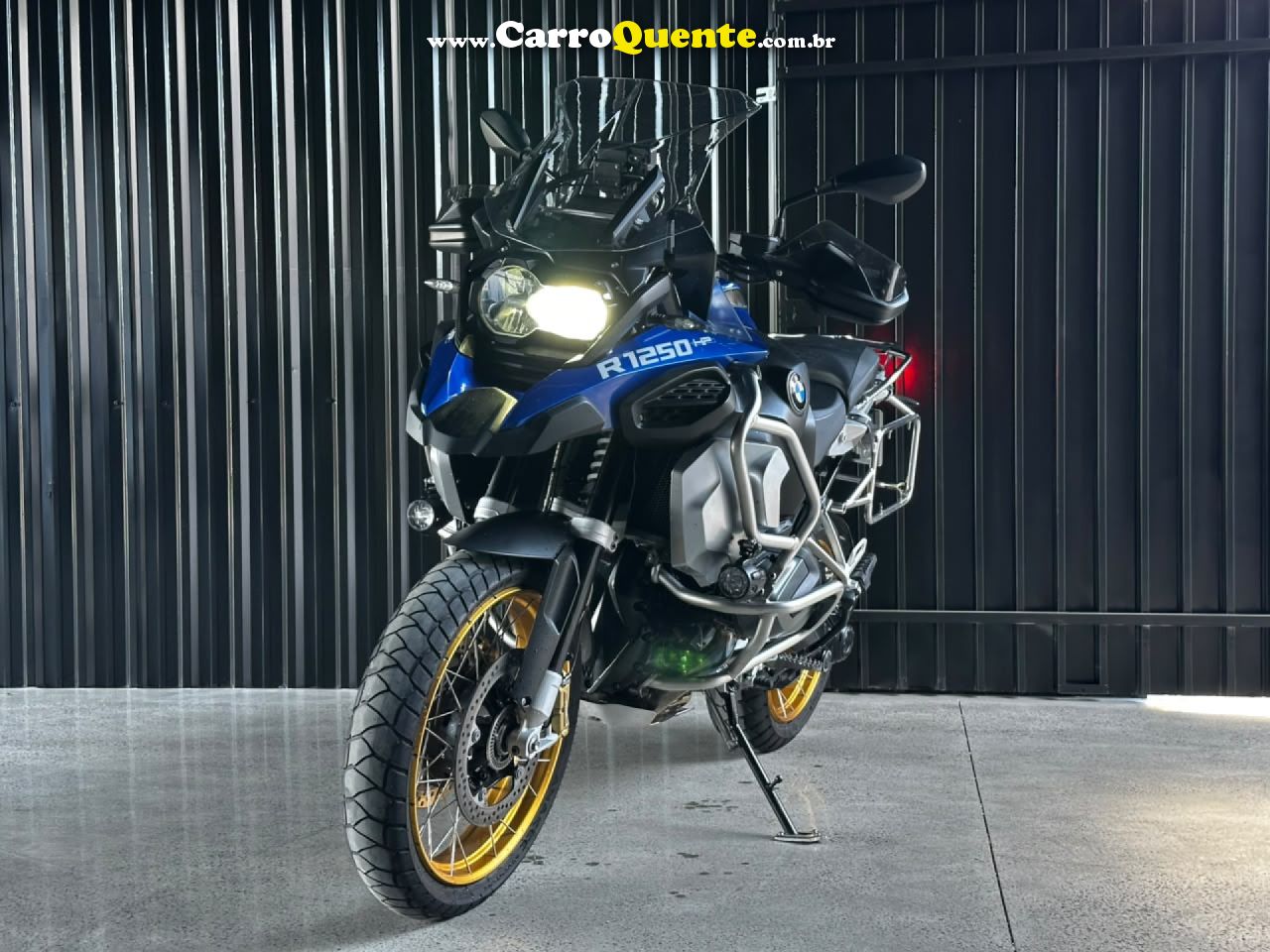BMW   R 1250 GS ADVENTURE    AZUL 2020 1250 GASOLINA - Loja