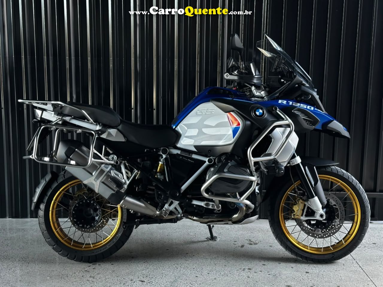 BMW   R 1250 GS ADVENTURE    AZUL 2020 1250 GASOLINA - Loja