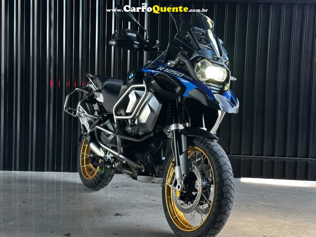 BMW   R 1250 GS ADVENTURE    AZUL 2020 1250 GASOLINA - Loja