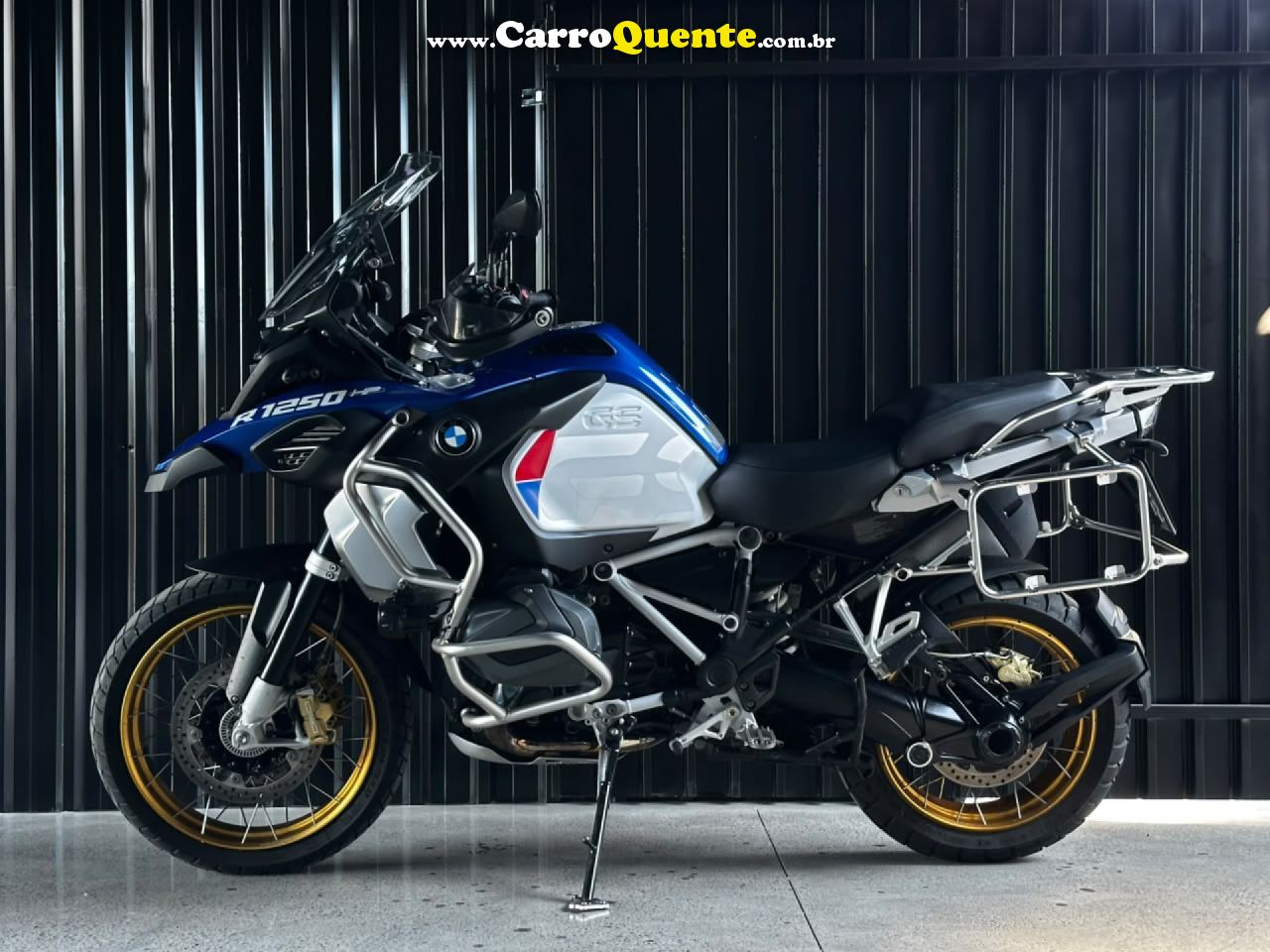 BMW   R 1250 GS ADVENTURE    AZUL 2020 1250 GASOLINA - Loja
