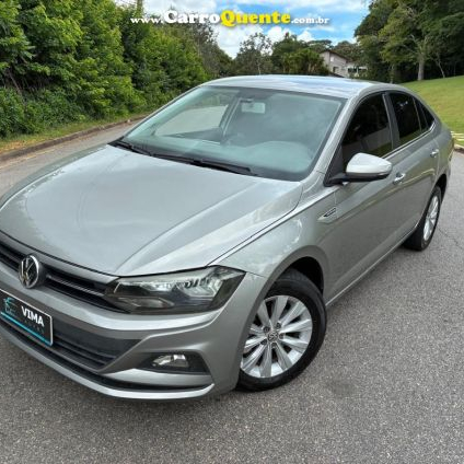 VOLKSWAGEN   VIRTUS COMFORT. 200 TSI 1.0 FLEX 12V AUT   CINZA 2021 1.0 FLEX