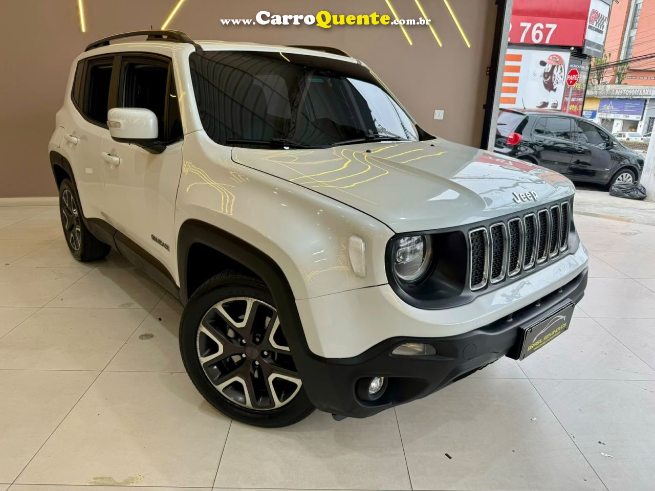 JEEP   JEEPRENEGADE   BRANCO 2021 1.8 FLEX - Loja