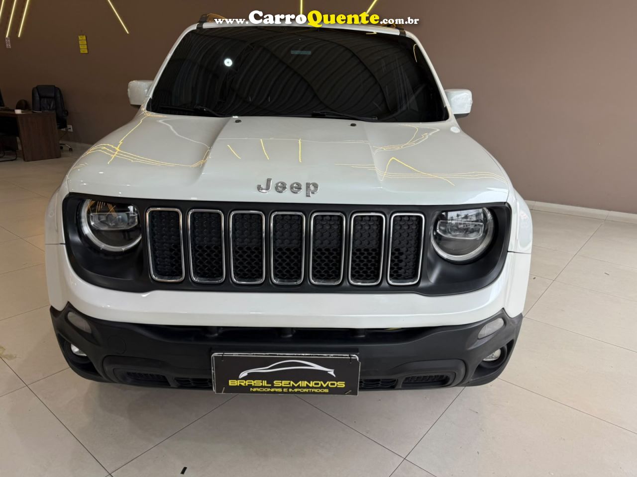 JEEP   JEEPRENEGADE   BRANCO 2021 1.8 FLEX - Loja