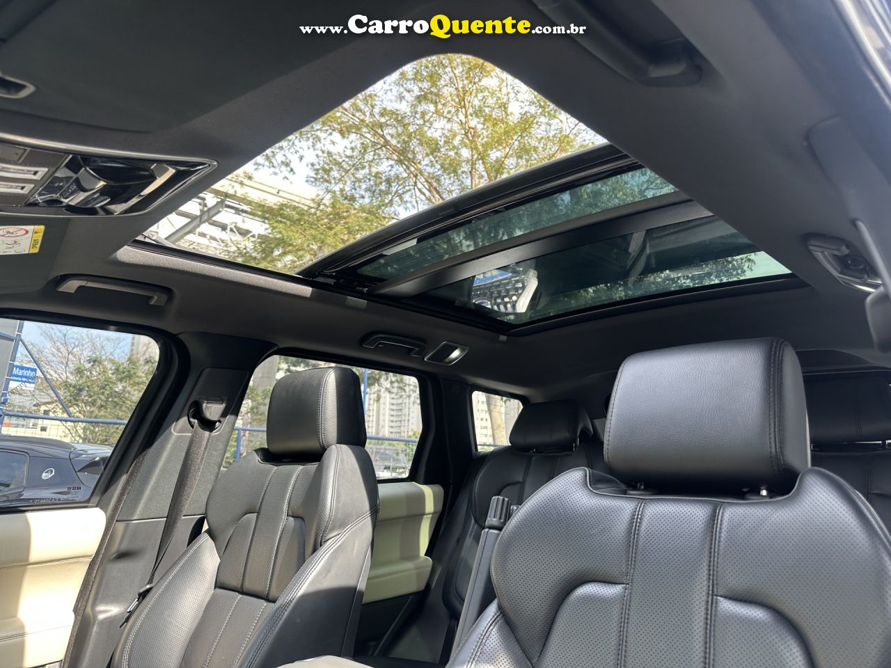 LAND ROVER   RANGE R. SPORT HSE SUPERCHARGED 3.0 V6   CINZA 2014 3.0 V6 GASOLINA - Loja