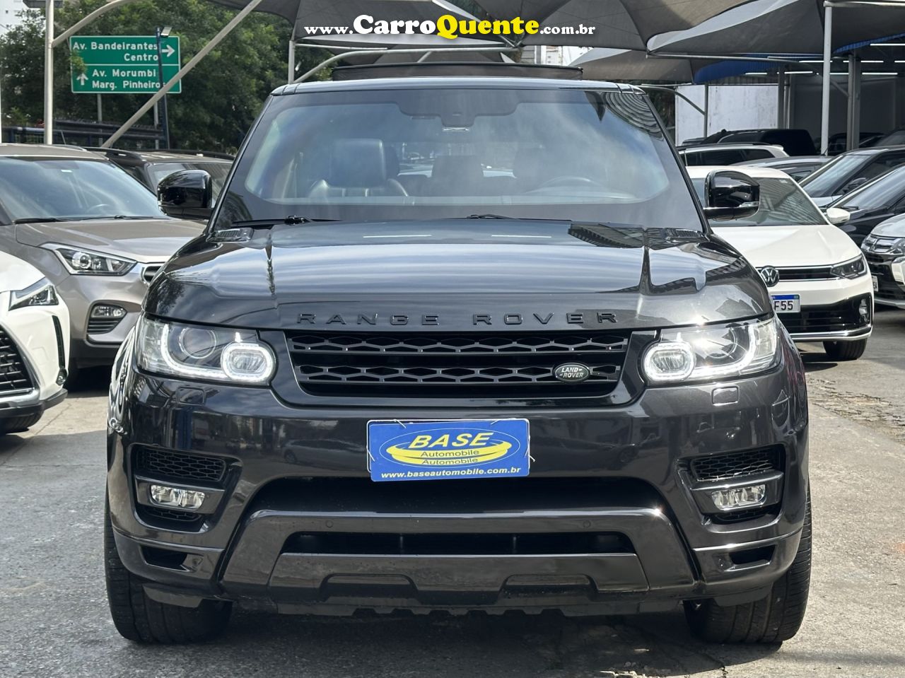 LAND ROVER   RANGE R. SPORT HSE SUPERCHARGED 3.0 V6   CINZA 2014 3.0 V6 GASOLINA - Loja