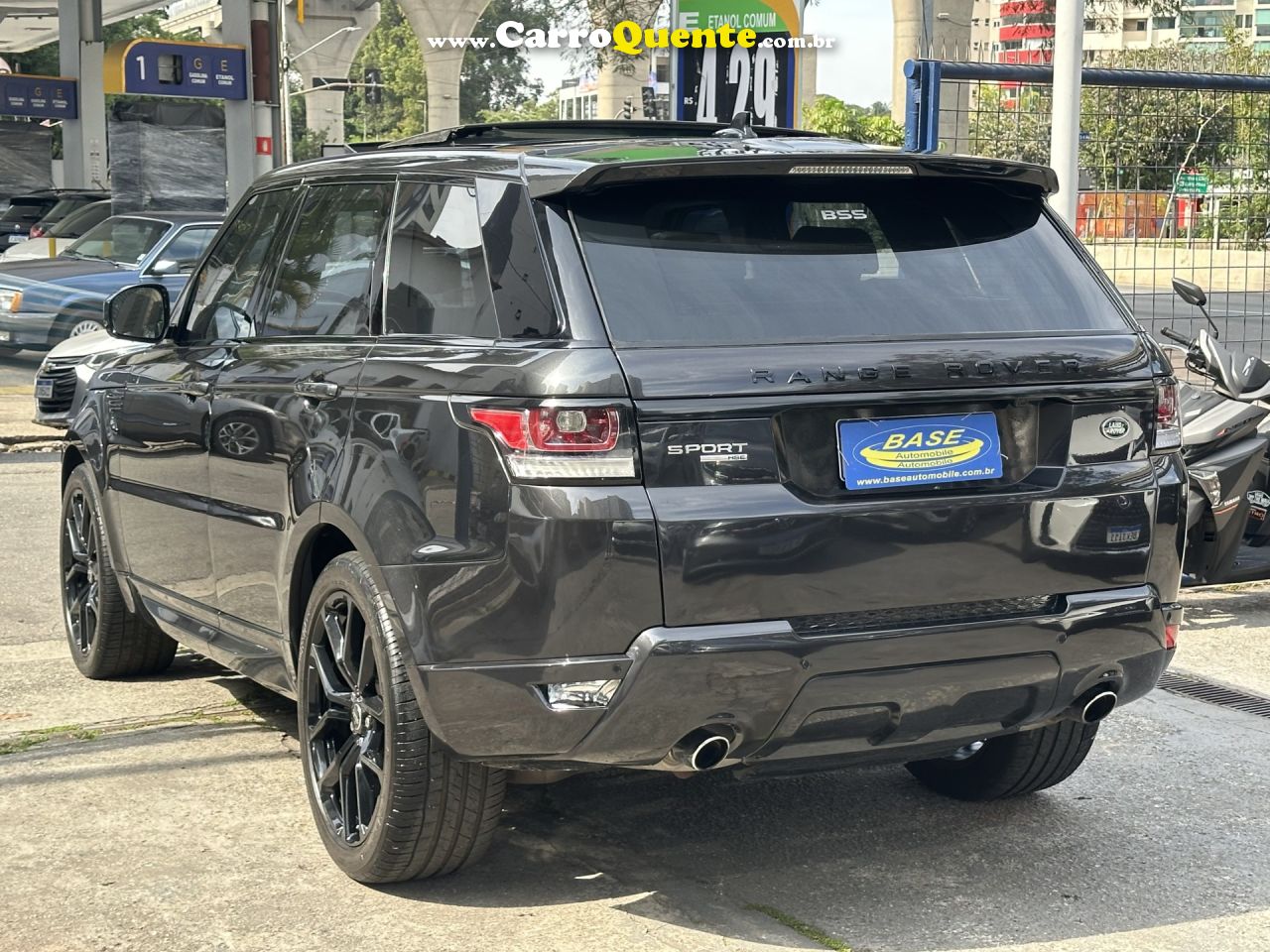LAND ROVER   RANGE R. SPORT HSE SUPERCHARGED 3.0 V6   CINZA 2014 3.0 V6 GASOLINA - Loja