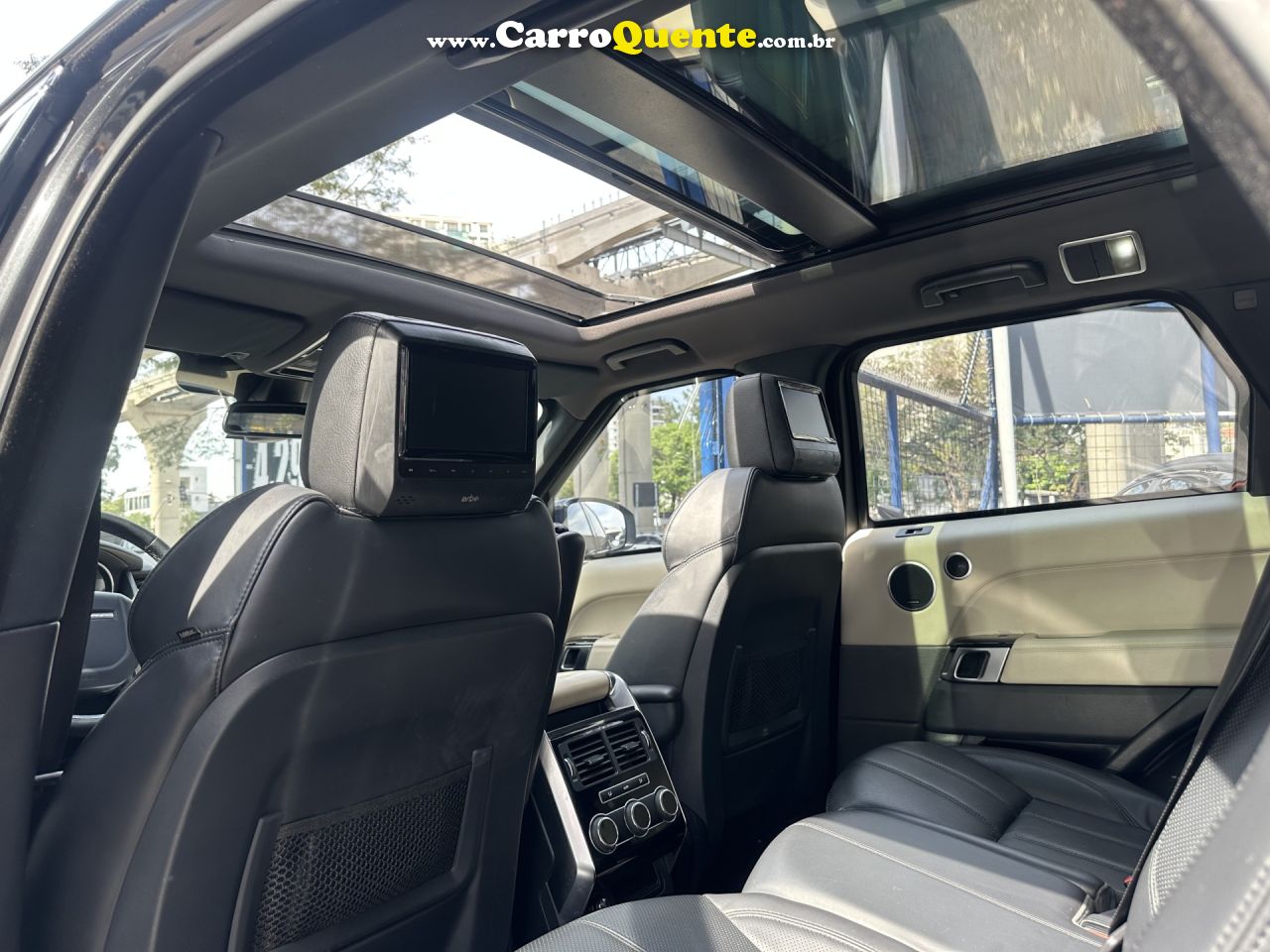 LAND ROVER   RANGE R. SPORT HSE SUPERCHARGED 3.0 V6   CINZA 2014 3.0 V6 GASOLINA - Loja