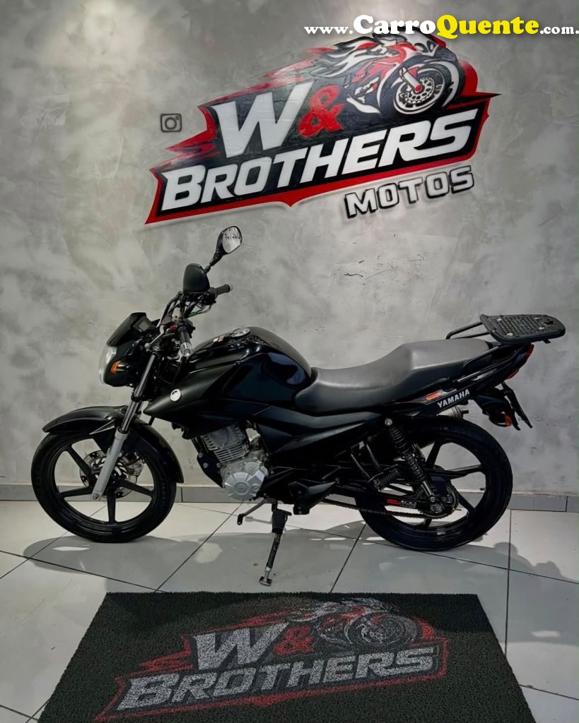 YAMAHA    FACTOR 125   PRETO 2025 125cc FLEX - Loja