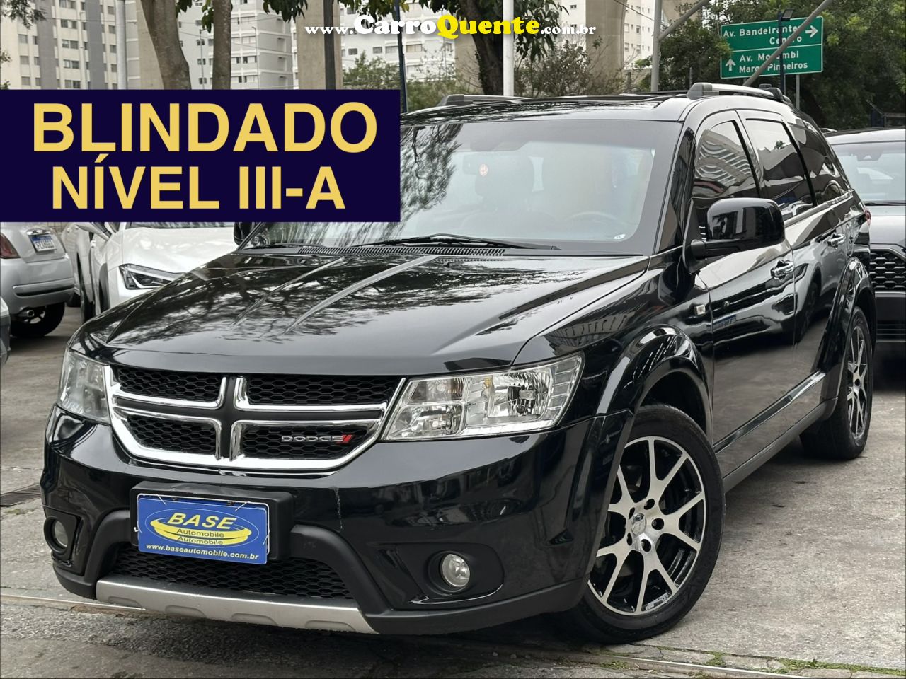 DODGE   JOURNEY RT 3.6 AWD V6 AUT.   PRETO 2015 3.6 V6 GASOLINA - Loja