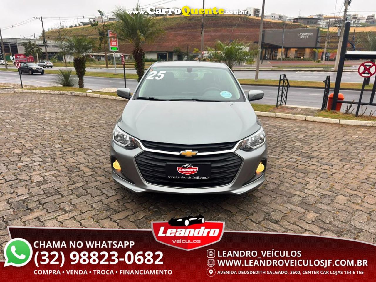 CHEVROLET   ONIX HATCH LT 1.0 8V FLEXPOWER 5P MEC.   PRATA 2025 1.0 FLEX - Loja