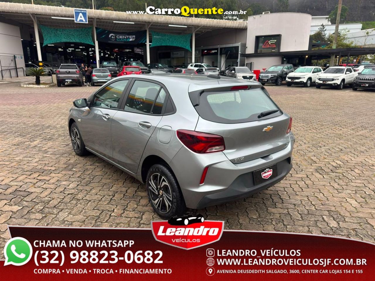 CHEVROLET   ONIX HATCH LT 1.0 8V FLEXPOWER 5P MEC.   PRATA 2025 1.0 FLEX - Loja
