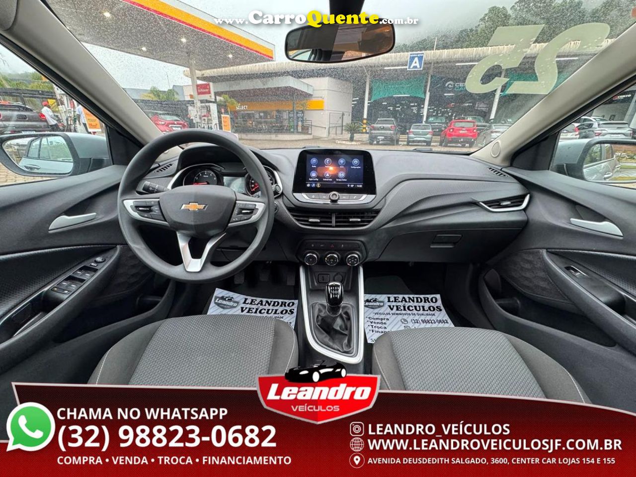 CHEVROLET   ONIX HATCH LT 1.0 8V FLEXPOWER 5P MEC.   PRATA 2025 1.0 FLEX - Loja