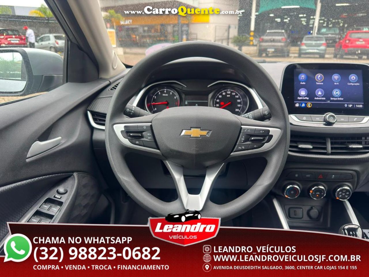 CHEVROLET   ONIX HATCH LT 1.0 8V FLEXPOWER 5P MEC.   PRATA 2025 1.0 FLEX - Loja