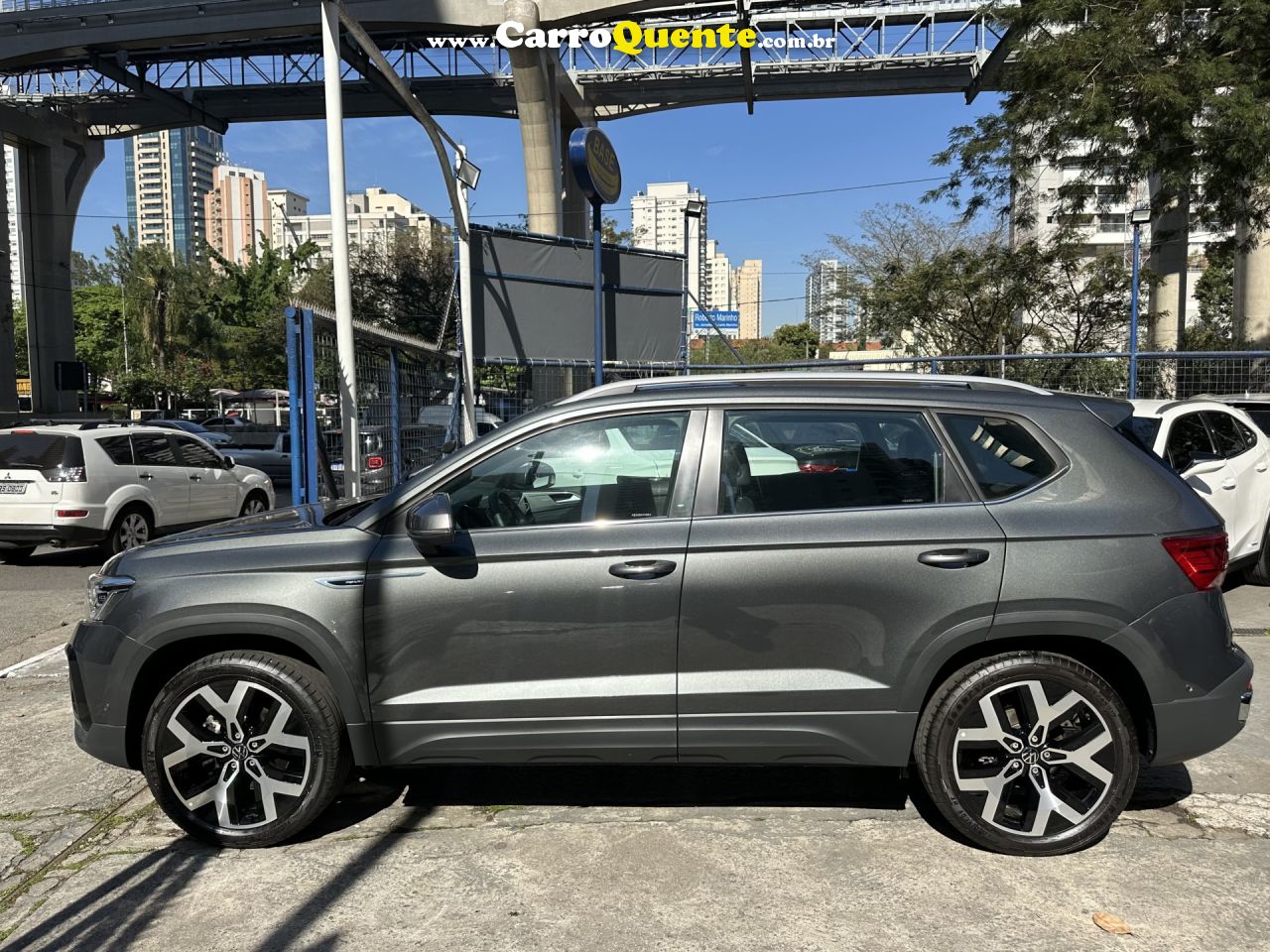 VOLKSWAGEN   TAOS HIGHLINE 1.4 250 TSI FLEX AUT.   CINZA 2025 1.4 TSI FLEX - Loja