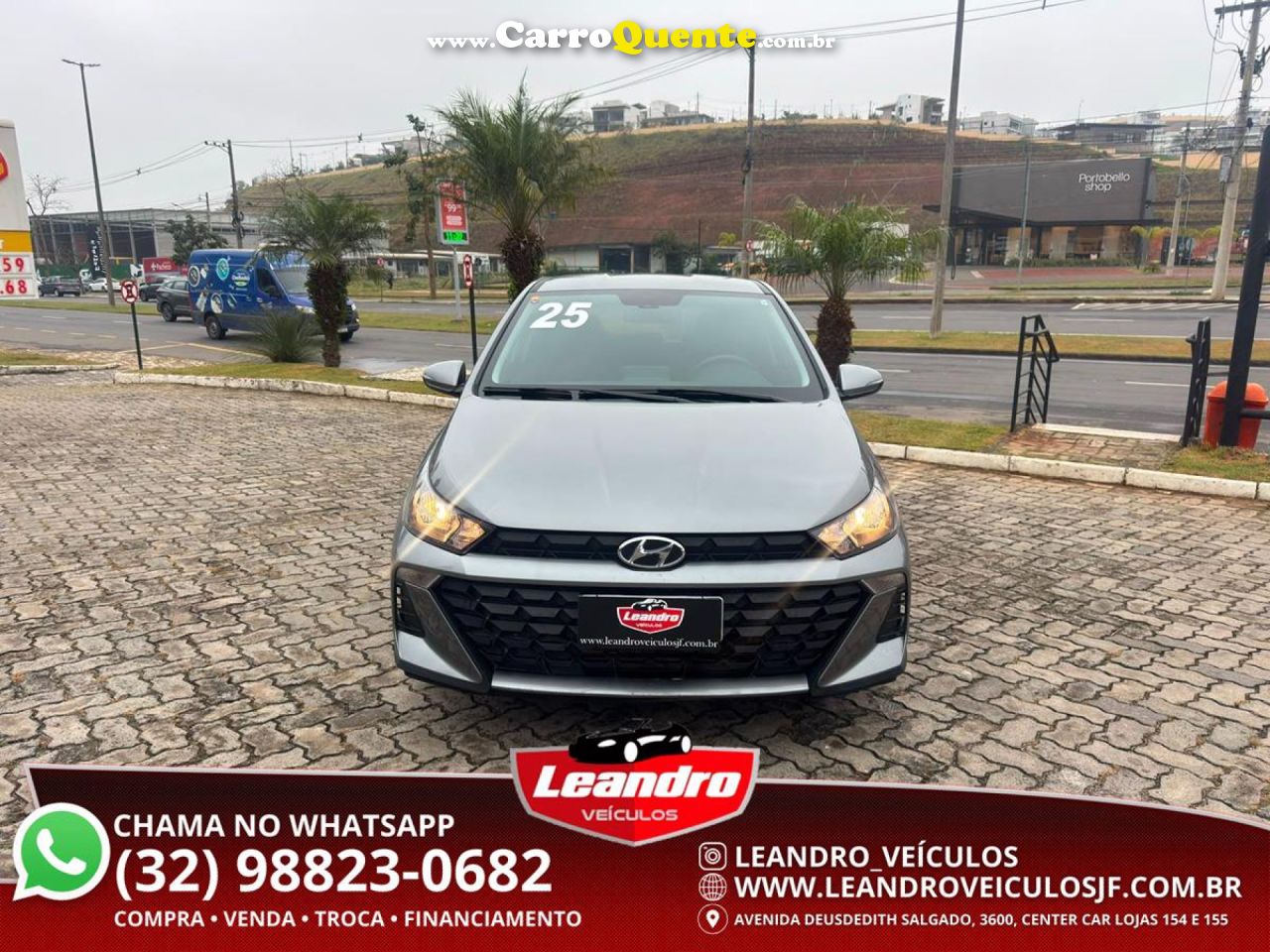 HYUNDAI   HB20 LIMITED PLUS1.0 FLEX 12V MEC.   CINZA 2025 1.0 FLEX - Loja