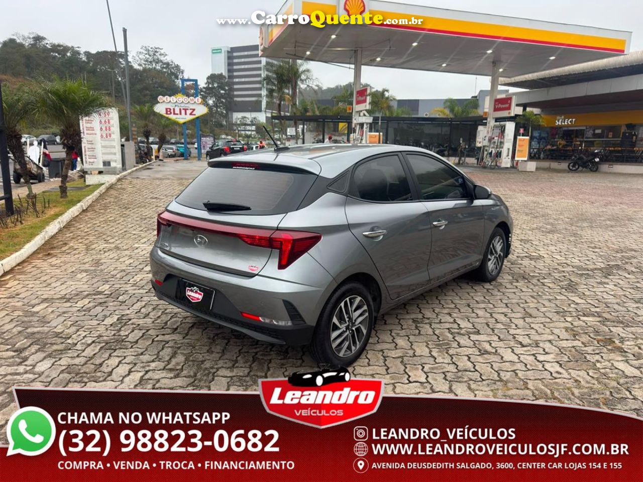 HYUNDAI   HB20 LIMITED PLUS1.0 FLEX 12V MEC.   CINZA 2025 1.0 FLEX - Loja