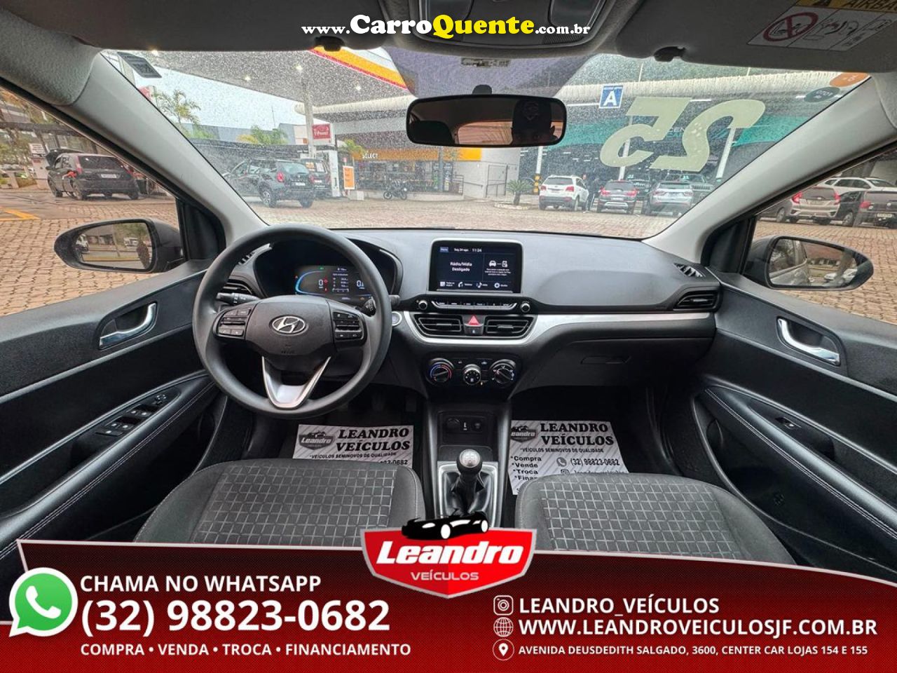 HYUNDAI   HB20 LIMITED PLUS1.0 FLEX 12V MEC.   CINZA 2025 1.0 FLEX - Loja