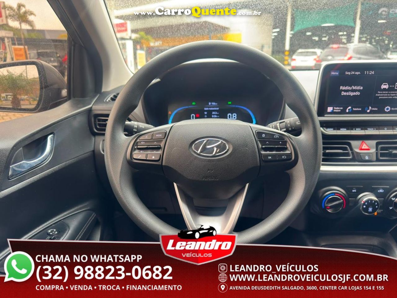 HYUNDAI   HB20 LIMITED PLUS1.0 FLEX 12V MEC.   CINZA 2025 1.0 FLEX - Loja