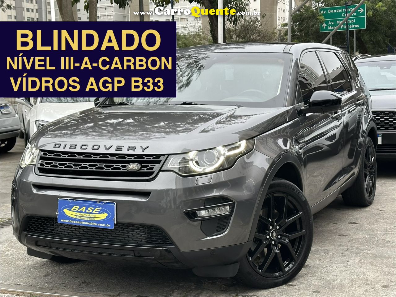 LAND ROVER   DISCOVERY SPORT HSE 2.2 4X4 DIESEL AUT.   CINZA 2016 2.2 TD DIESEL - Loja
