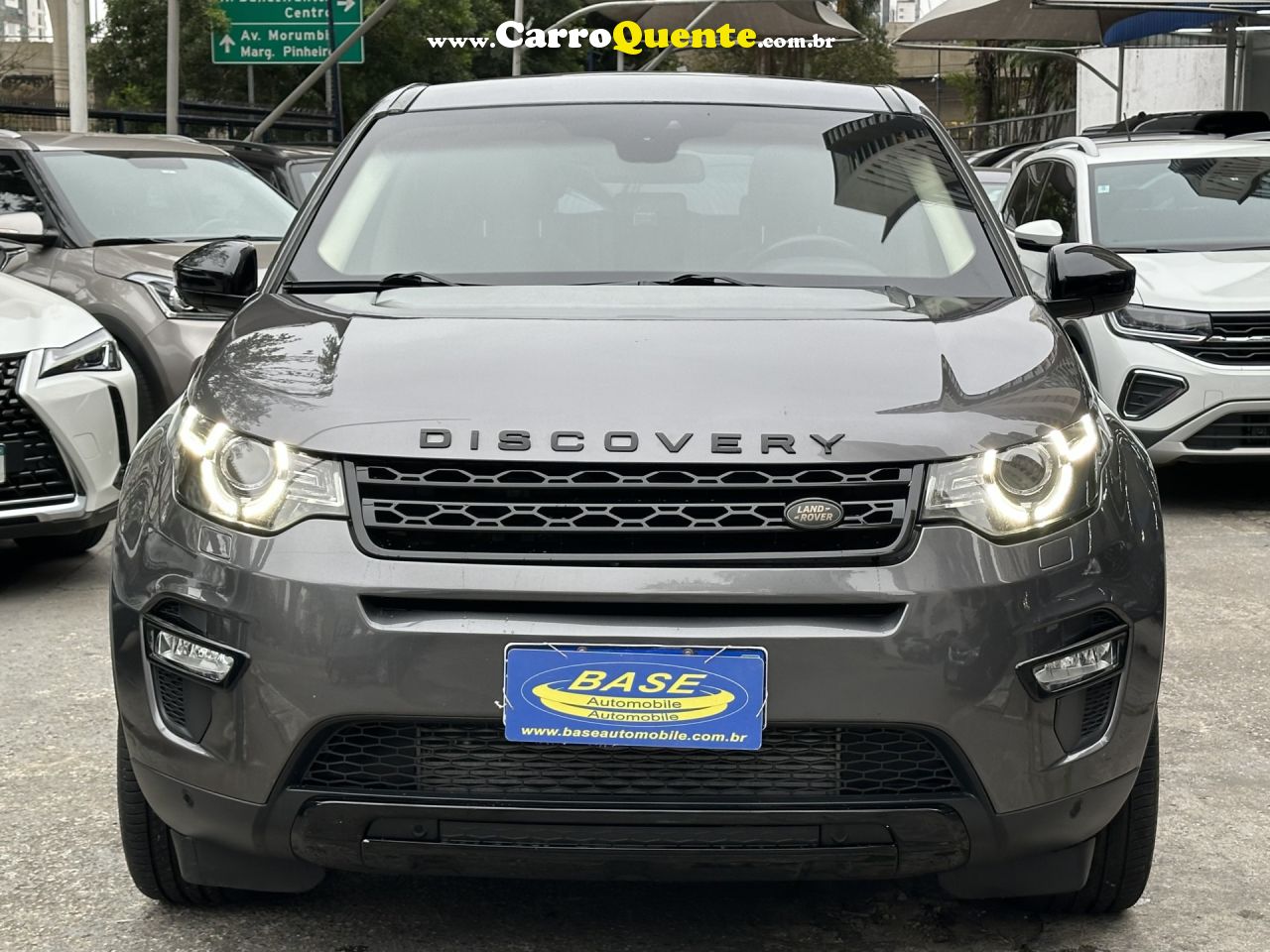 LAND ROVER   DISCOVERY SPORT HSE 2.2 4X4 DIESEL AUT.   CINZA 2016 2.2 TD DIESEL - Loja