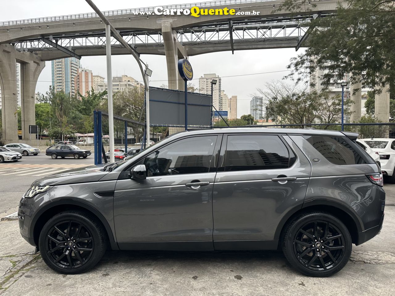 LAND ROVER   DISCOVERY SPORT HSE 2.2 4X4 DIESEL AUT.   CINZA 2016 2.2 TD DIESEL - Loja