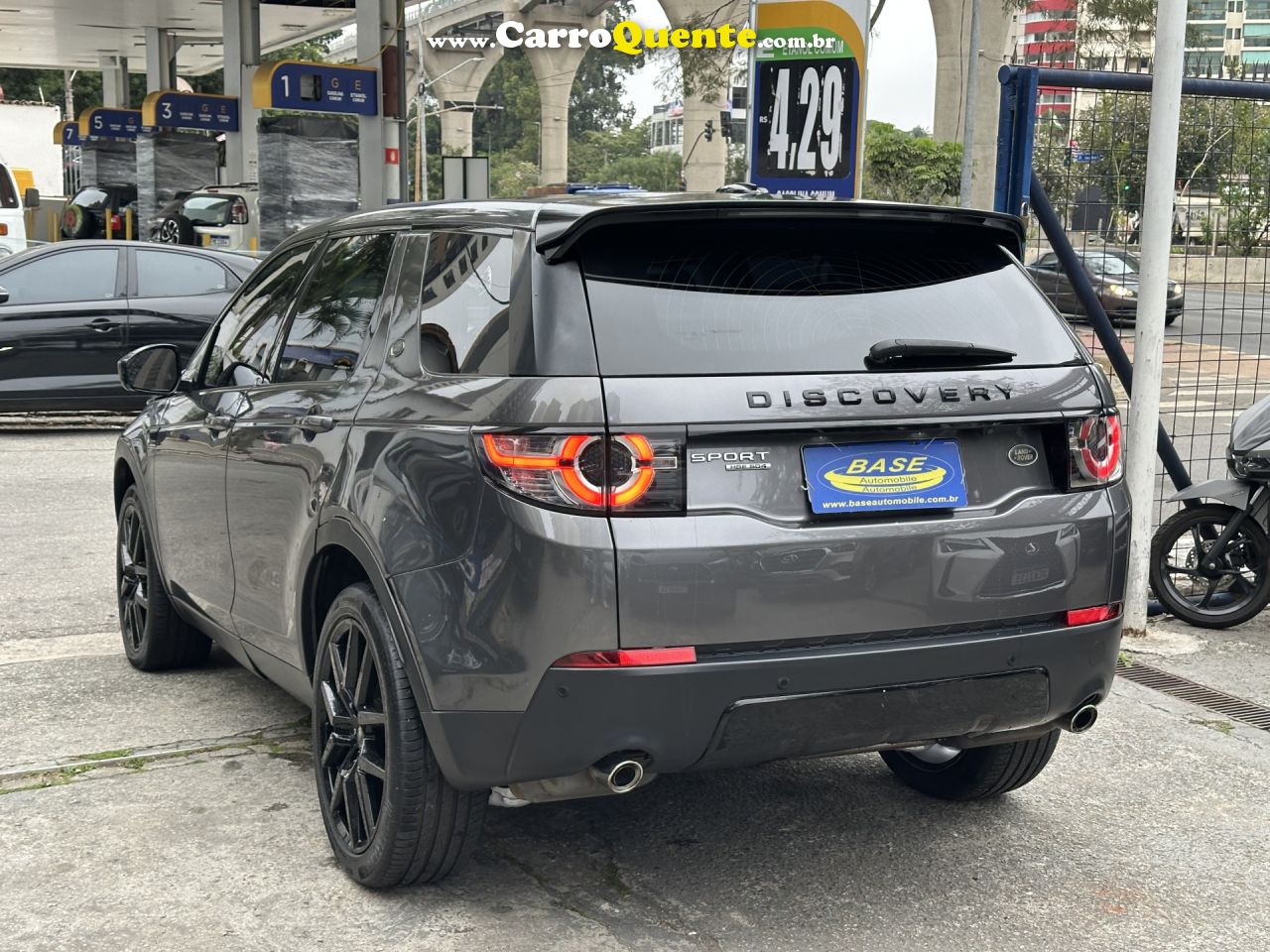 LAND ROVER   DISCOVERY SPORT HSE 2.2 4X4 DIESEL AUT.   CINZA 2016 2.2 TD DIESEL - Loja